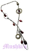 Indian ethnic necklace - click here for large view